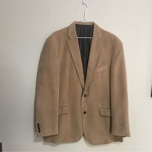 LaCrosse Men's Tan corduroy Sports Blazer 
size 44 R Business Casual